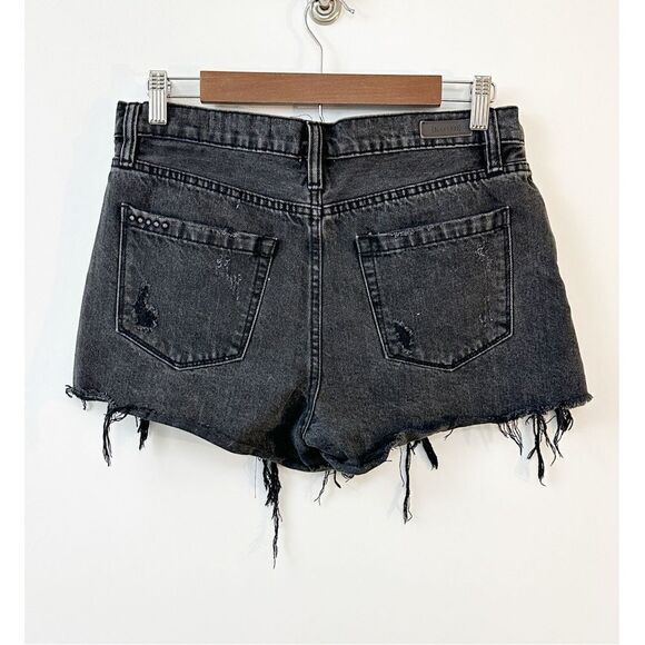 Blank NYC Barrow Denim Cutoff Shorts Size 28 - Picture 2 of 5